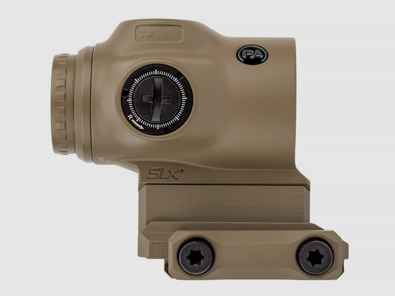 PRIMARY ARMS SLx 1X Micro Prism Scope con reticolo ACSS Cyclops Gen II, custodia nera