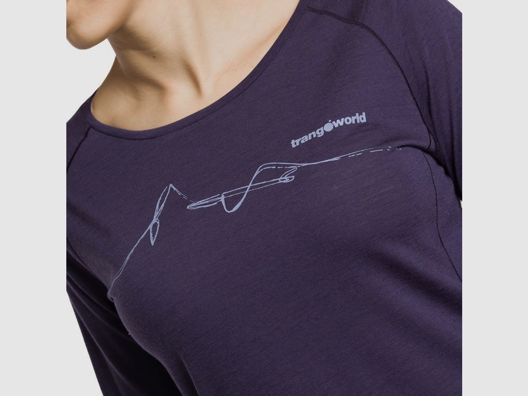 Trangoworld T-SHIRT MERU LILA, Bild 4 von 4