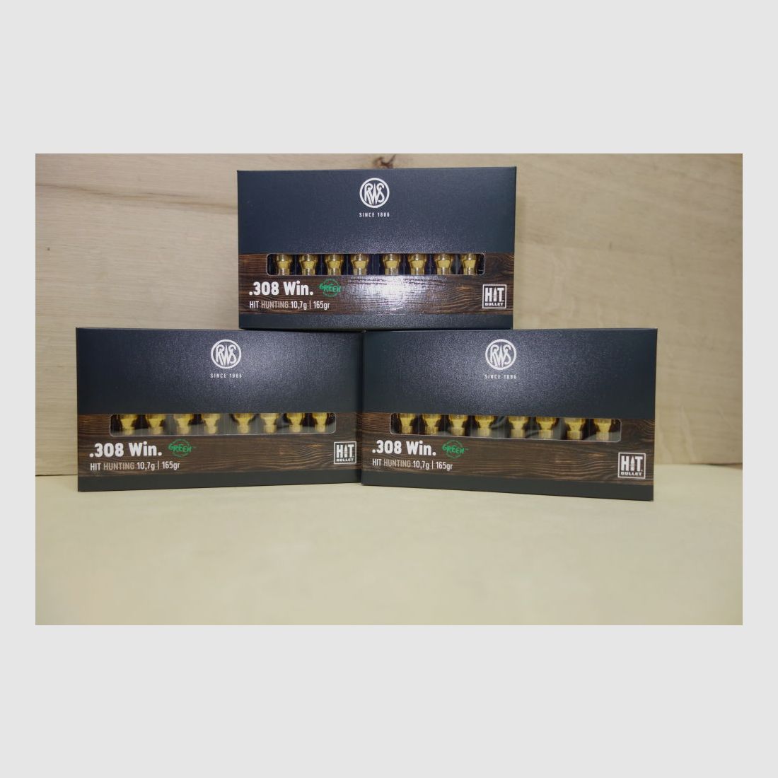 RWS Hit bleifrei 10,7g 165gr .308 Win