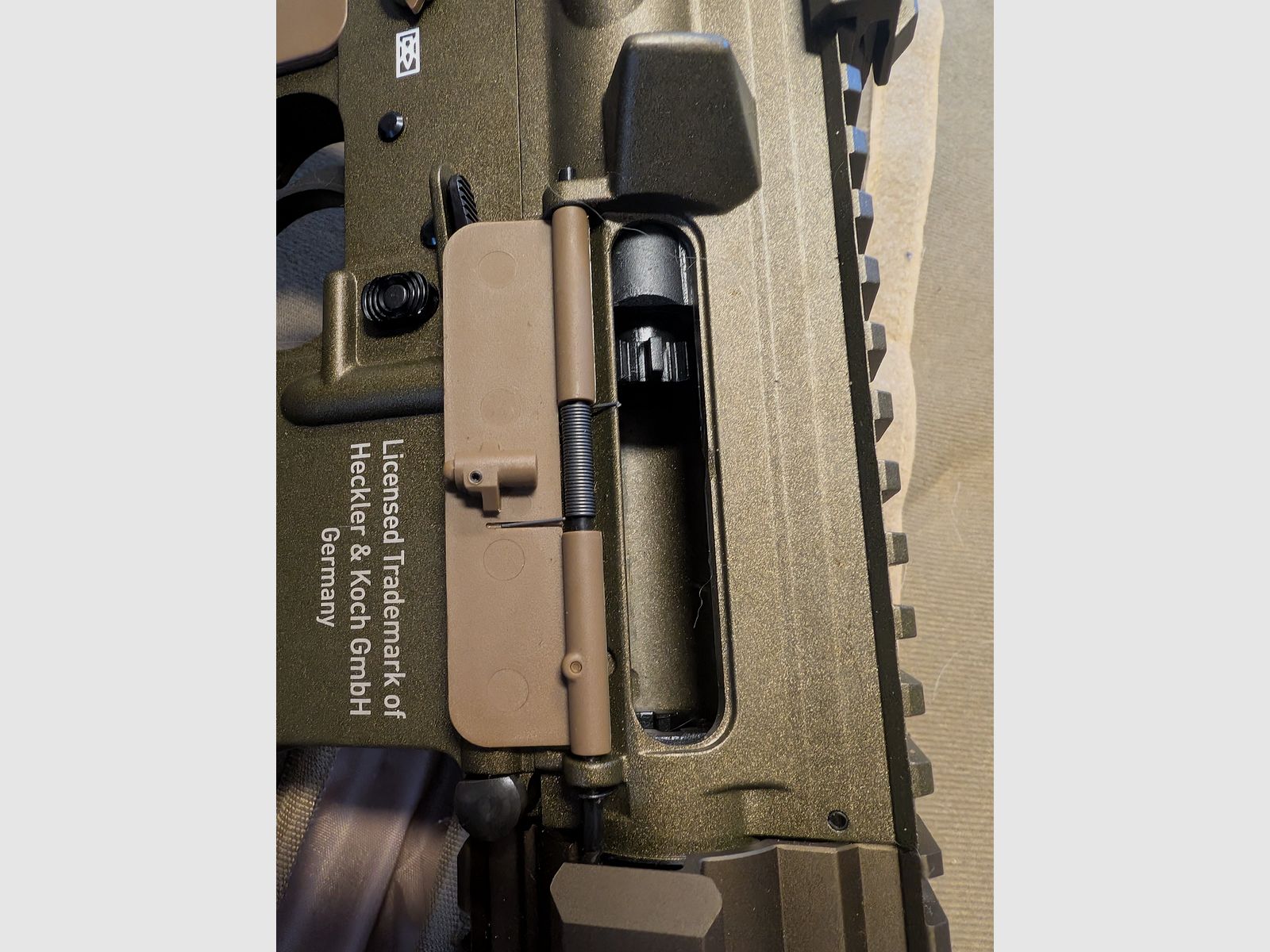 Heckler & Koch HK416 A5 Vollmetall Gas-Blow-Back 6mm BB RAL 8000