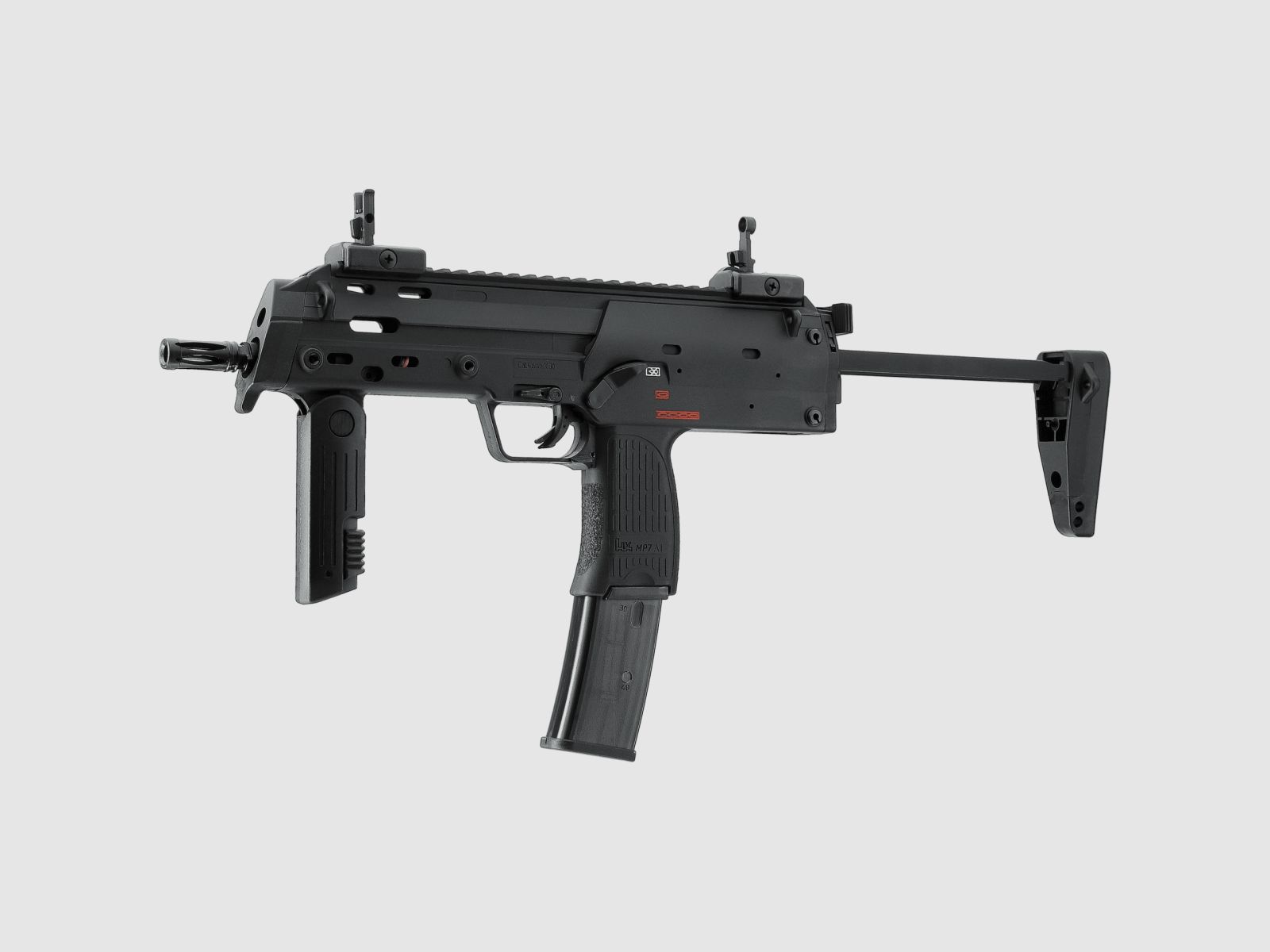 H&K MP7 A1 Gen2 S-AEG in black Airsoft Free from 18 - S-AEG -F-
