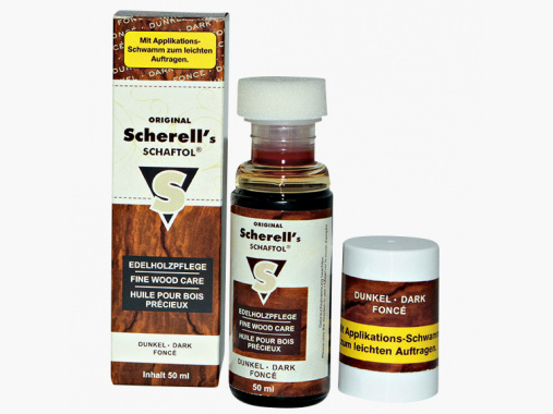 Ballistol kolfolie met applicatiespons (donker) |