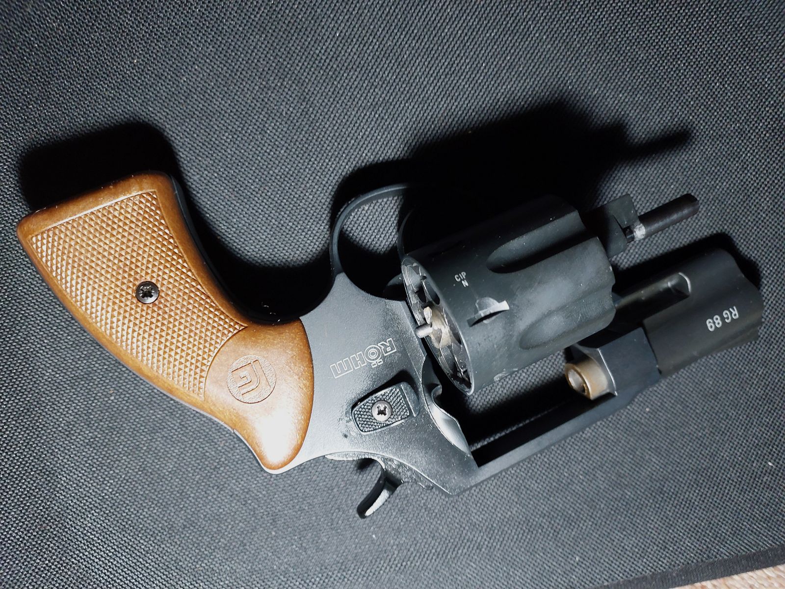 Röhm RG89 Schreckschuss Revolver brüniert (PTB 976)