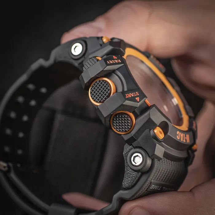 M-Tac® Taktische Uhr Adventure Schwarz/Orange, Bild 7 von 7