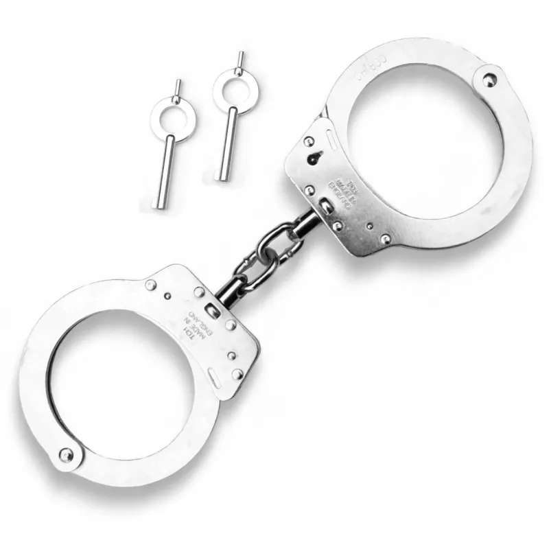 TCH Handboei Model 800 Standaard met Ketting Nikkel Zwart – 23 Sluitposities