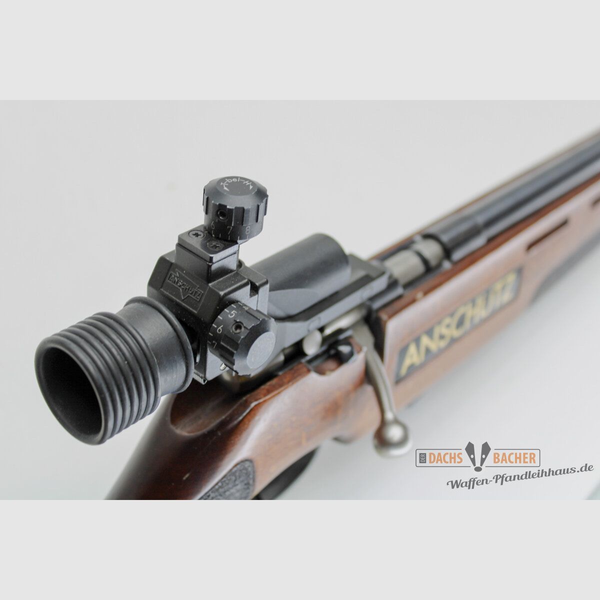 Rep. Büchse Anschütz ST Kal. .22lr mit Diopter und Matchlauf