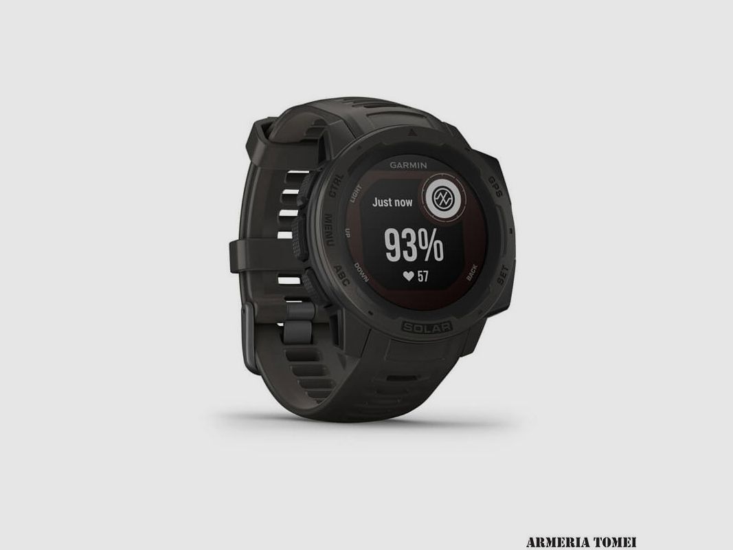 HORLOGE – GARMIN – INSTINCT® SOLAR Graphiet, afbeelding 3 van 8