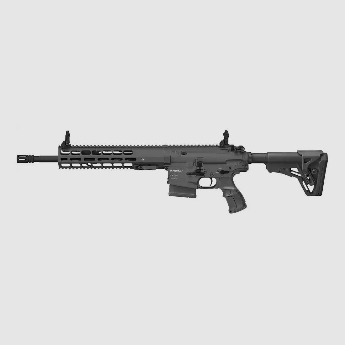 HAENEL CR308 - Matchabzug - M-LOK Ausführung - langer Handschutz