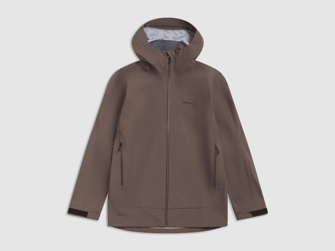 Bergans Vaagaa 3L Shell Jacket Hommes Hot Cocoa XL