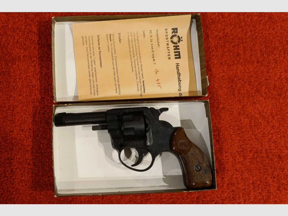 Röhm Mod. RG75 4mmRF Long