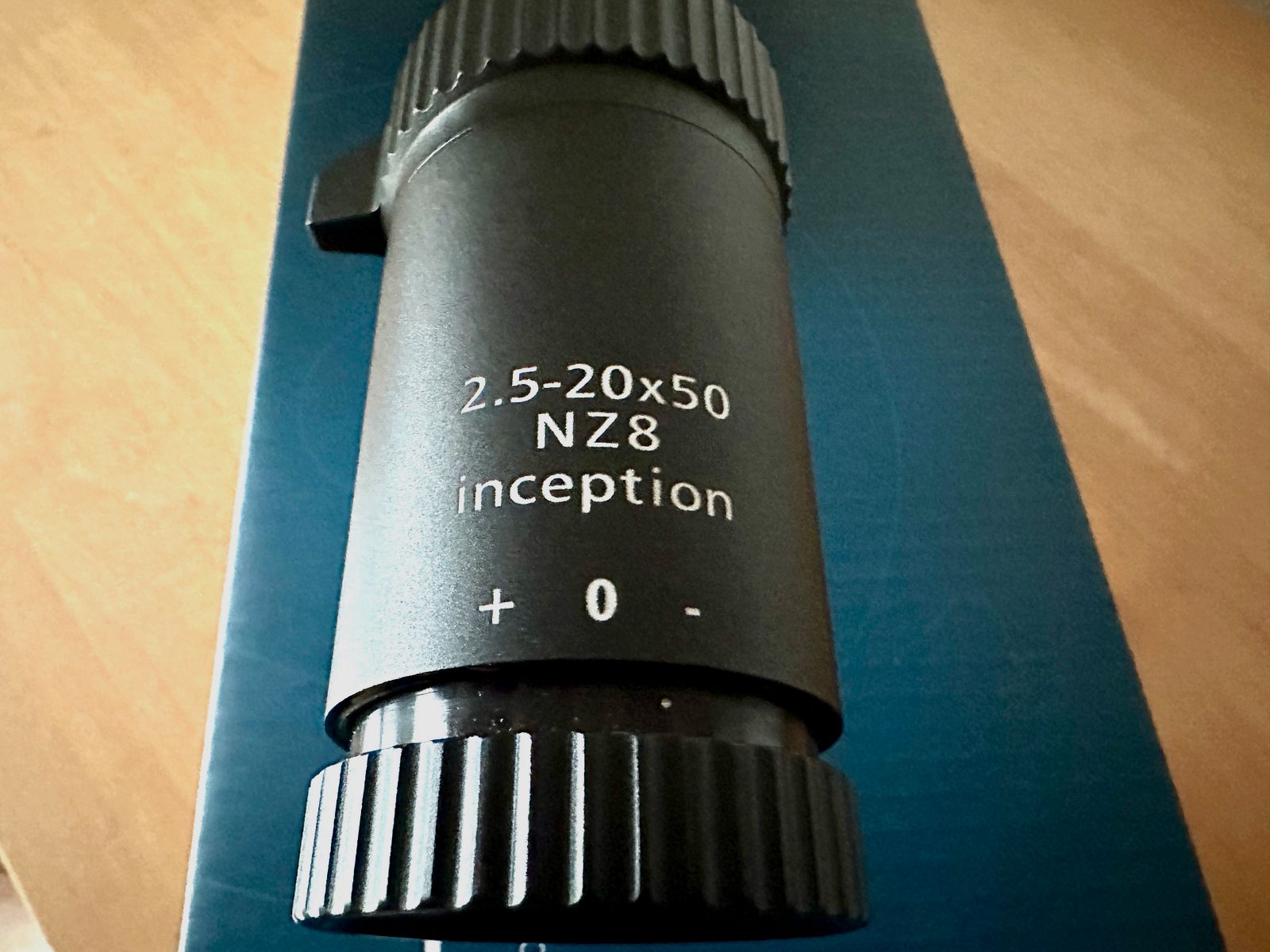 Noblex  NZ8 Inception 2,5-20x50 inkl.  Innomount Blockmontage WIE NEU