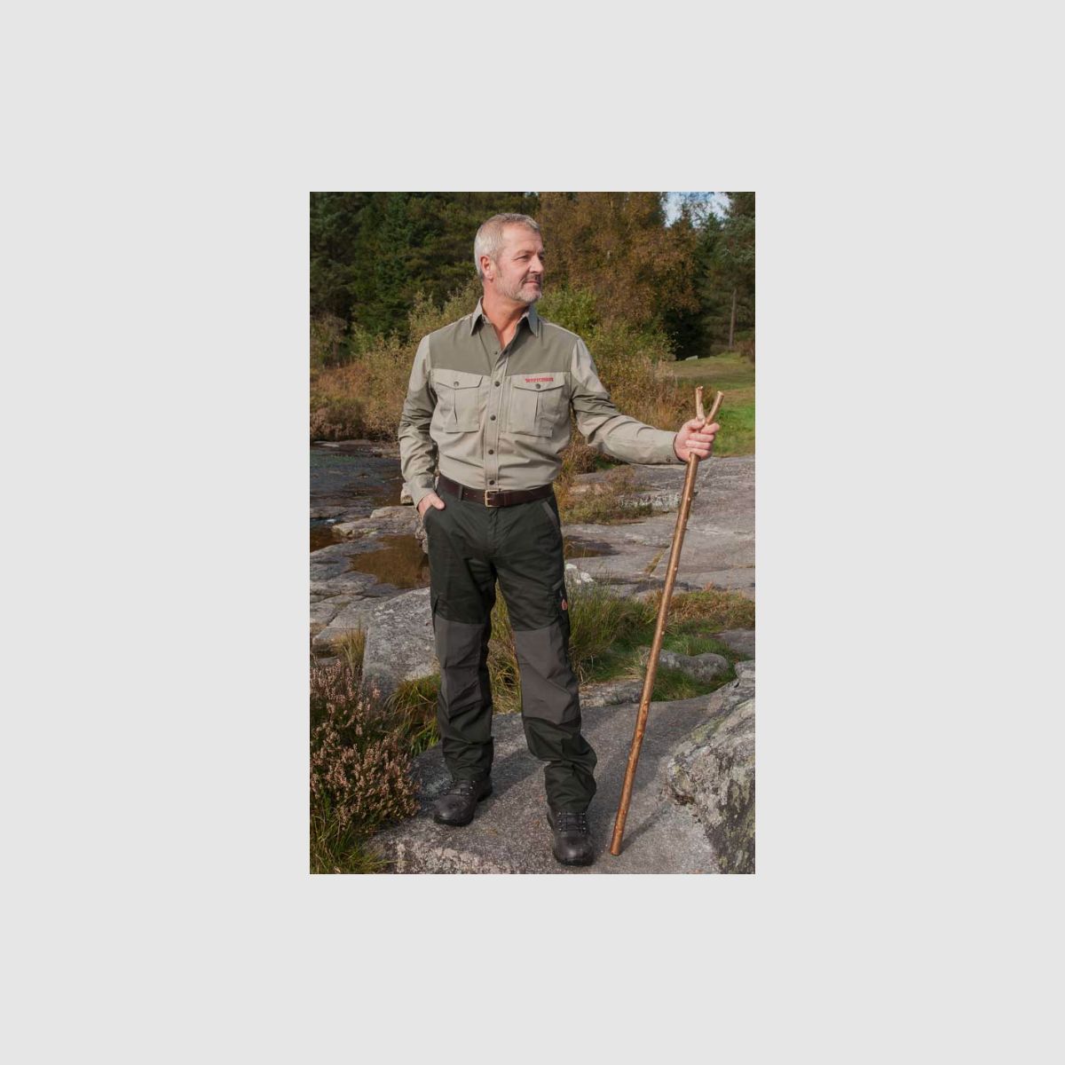 Pantalones Stretch de Cordura RipStop SHOOTERKING Verde