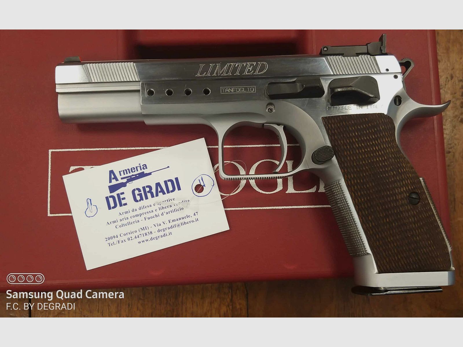 TANFOGLIO LIMITED 921 9×21, imagen 3 de 3
