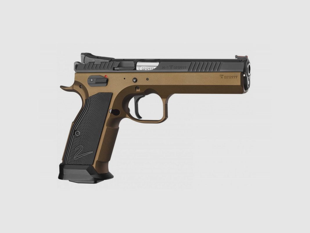 PISTOLE CZ 75 TS 2 DEEP BRONZE KAL. 9X19, Bild 1 von 2