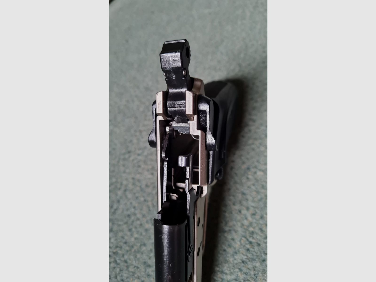 Pistolet à blanc Browning GPDA 9 Cal. 9mm P.A.K. nickelé