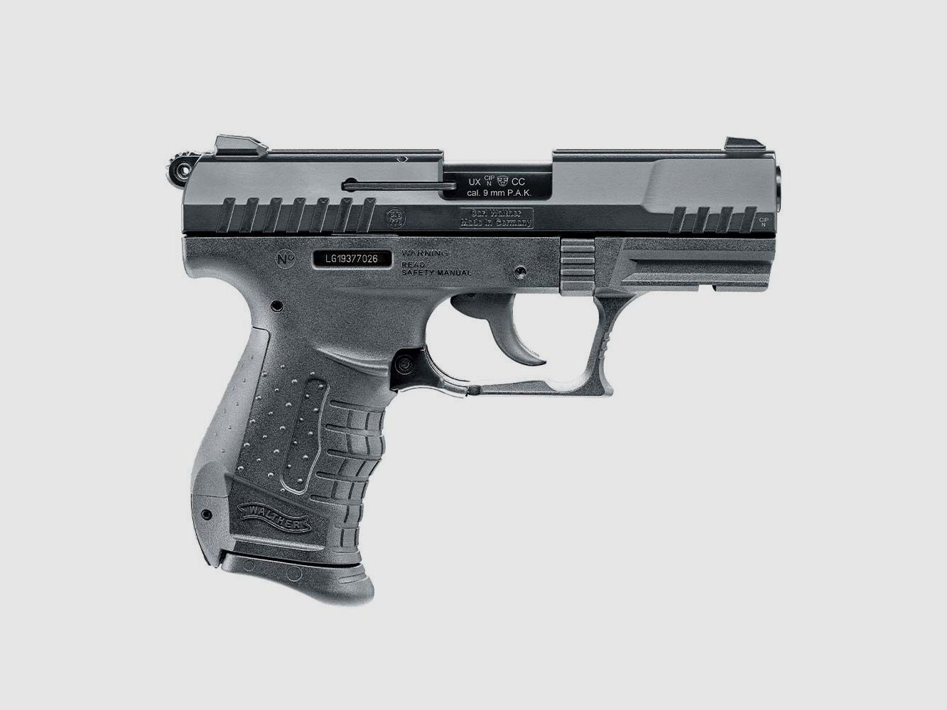Walther P22 Ready Blank Pistol Caliber 9mm P.A.K.