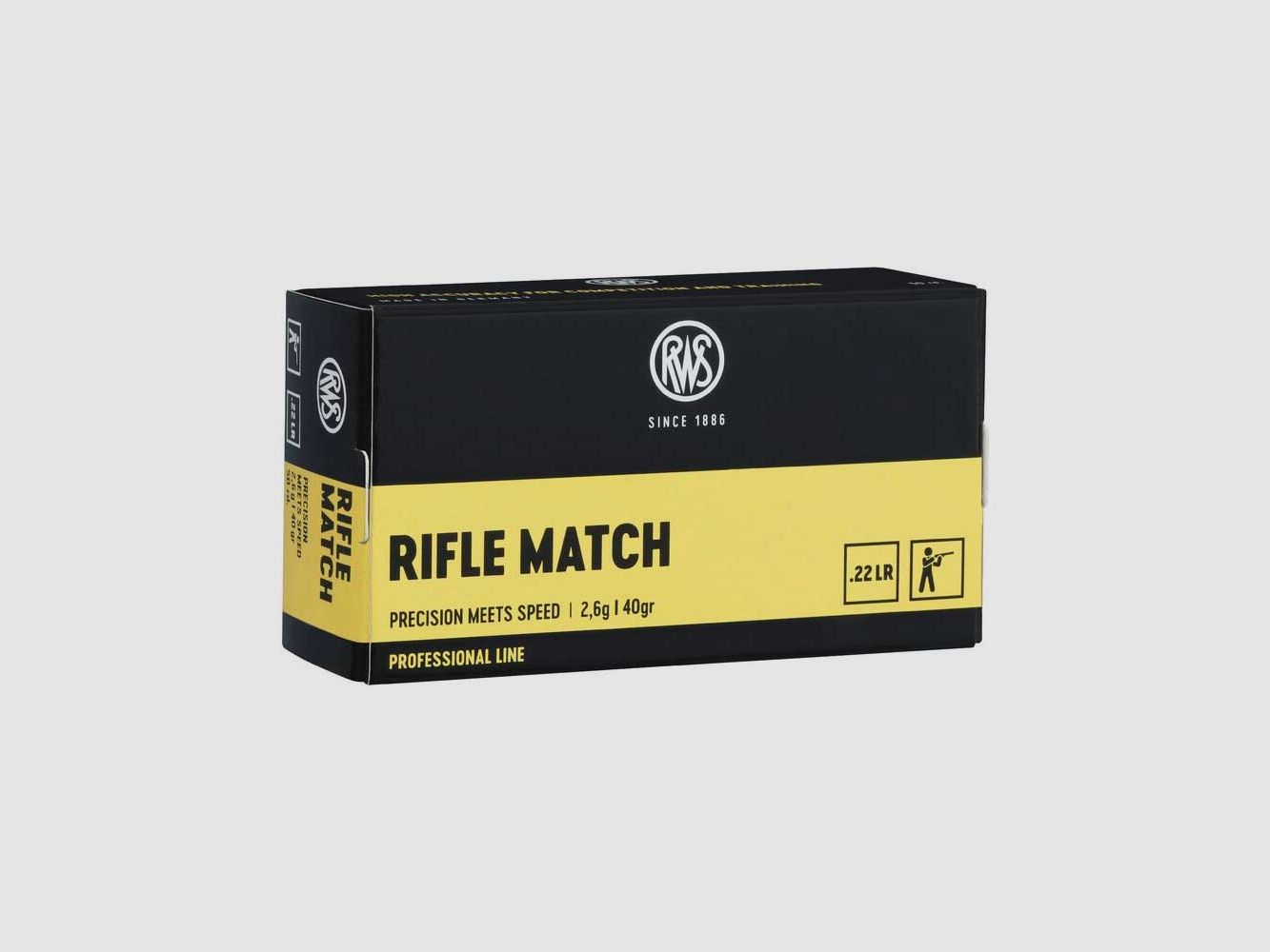 RWS .22 RIFLE MATCH 2,6g / 40gr