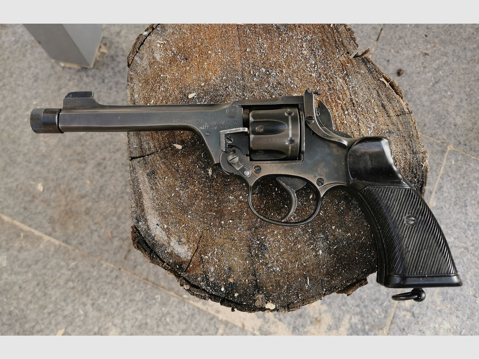 Enfield No.2 MK I WKII origineel omgebouwd naar 9mm R knal vrij vanaf 18 jaar