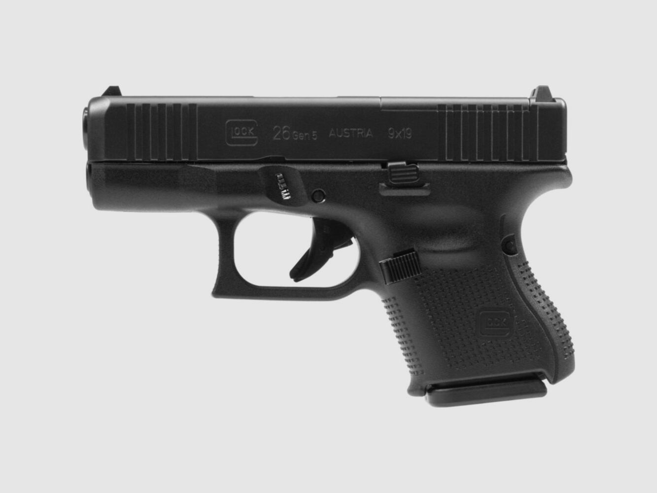 Glock GLOCK PISTOL G26 GEN5/MOS/FS 9MM LUGER 3.4"/8.7CM, image 1 of 2