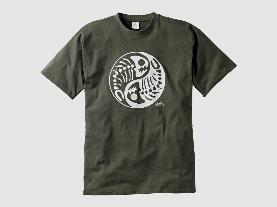 Herren T-Shirt Ying-Yang Fische