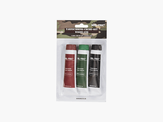 MIL-TEC – SET 3 TUBETTI CREME DI MASCHERAMENTO