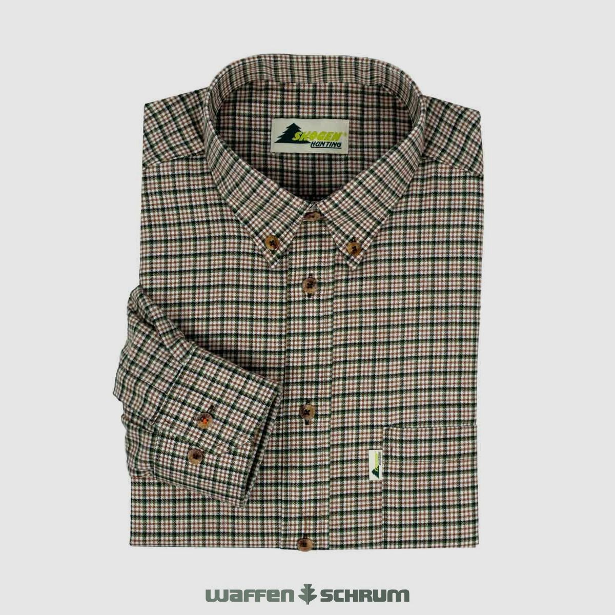 Forest Shirt 1/1 Sleeve Natural/ Olive