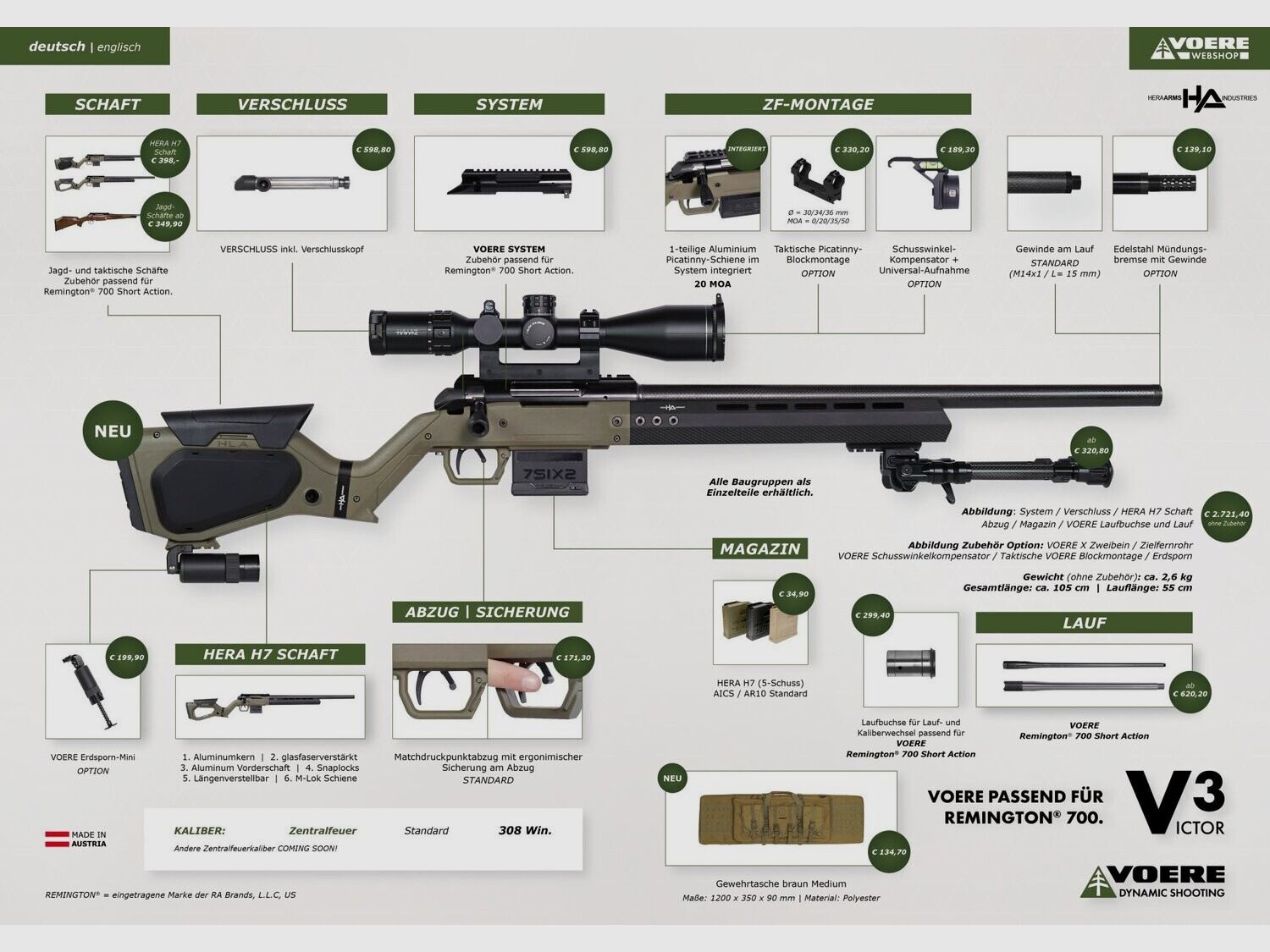 Voere Victor 3 – Jagd – Hera-Arms-Edition, Bild 4 von 6