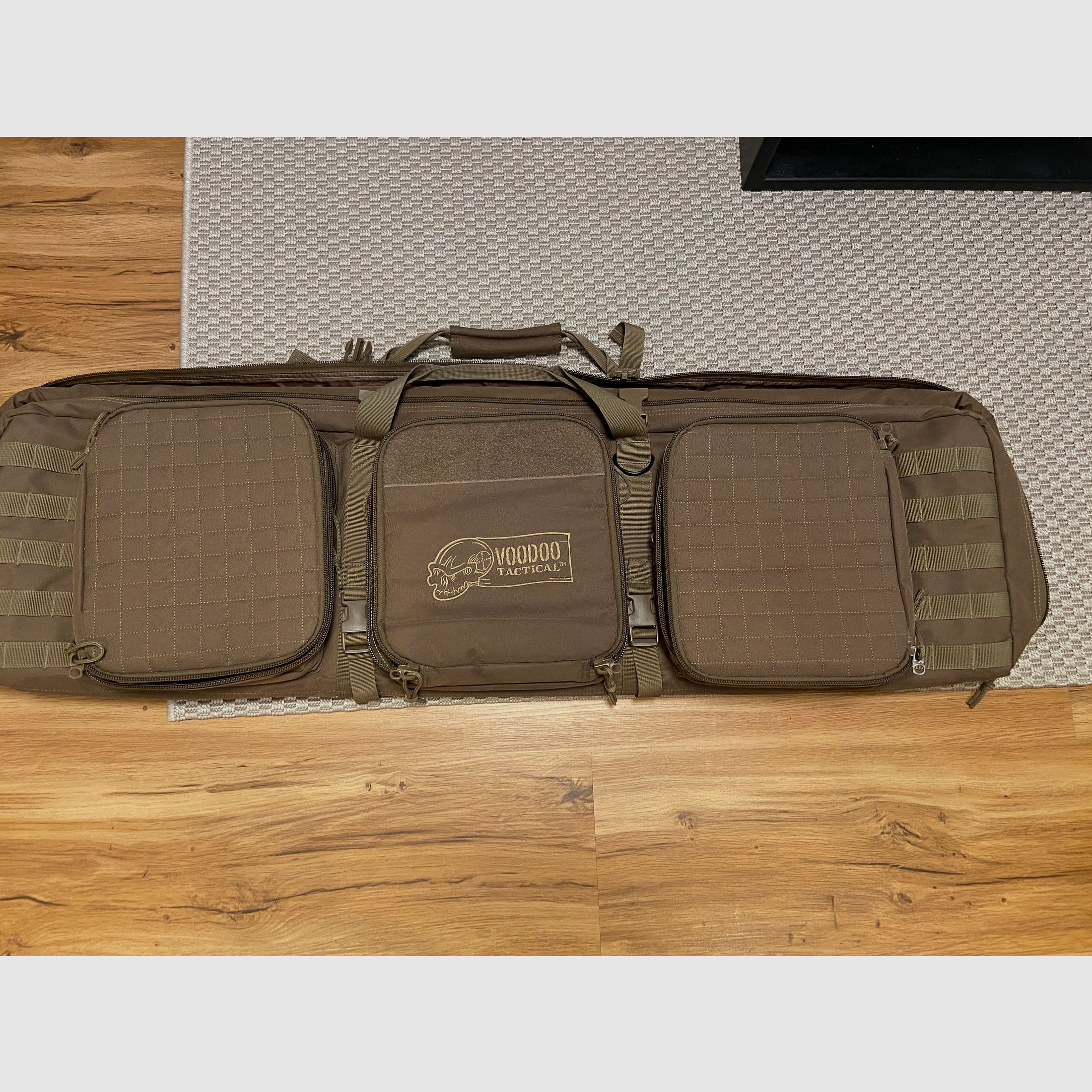 Voodoo Tactical – Bolsa doble para rifles / armas largas (Deluxe / acolchada)