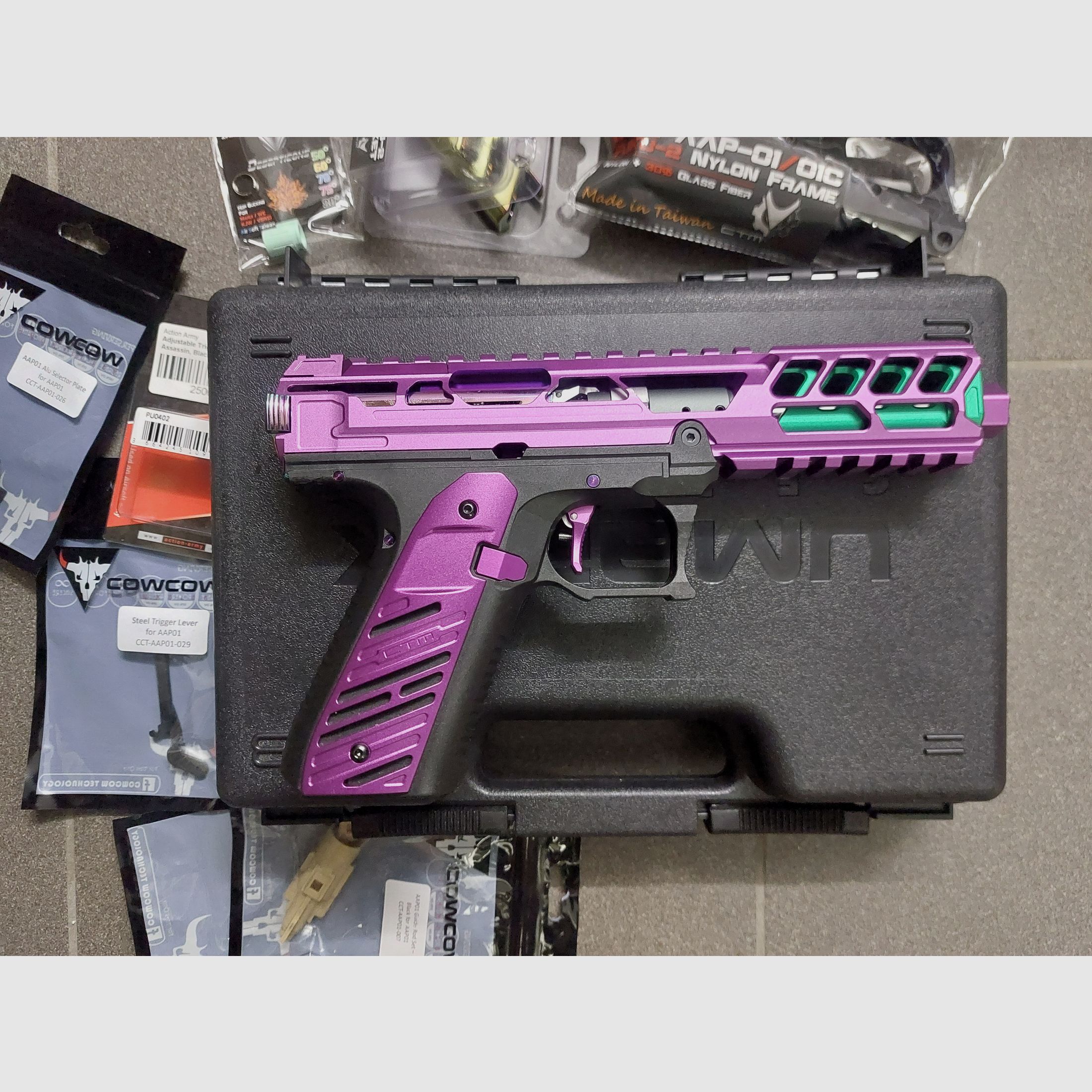 AAP-01 Externe Upgrades  - Joker Style - CTM Fuku 2 Upper, Custom CNC Aluminiumteile 