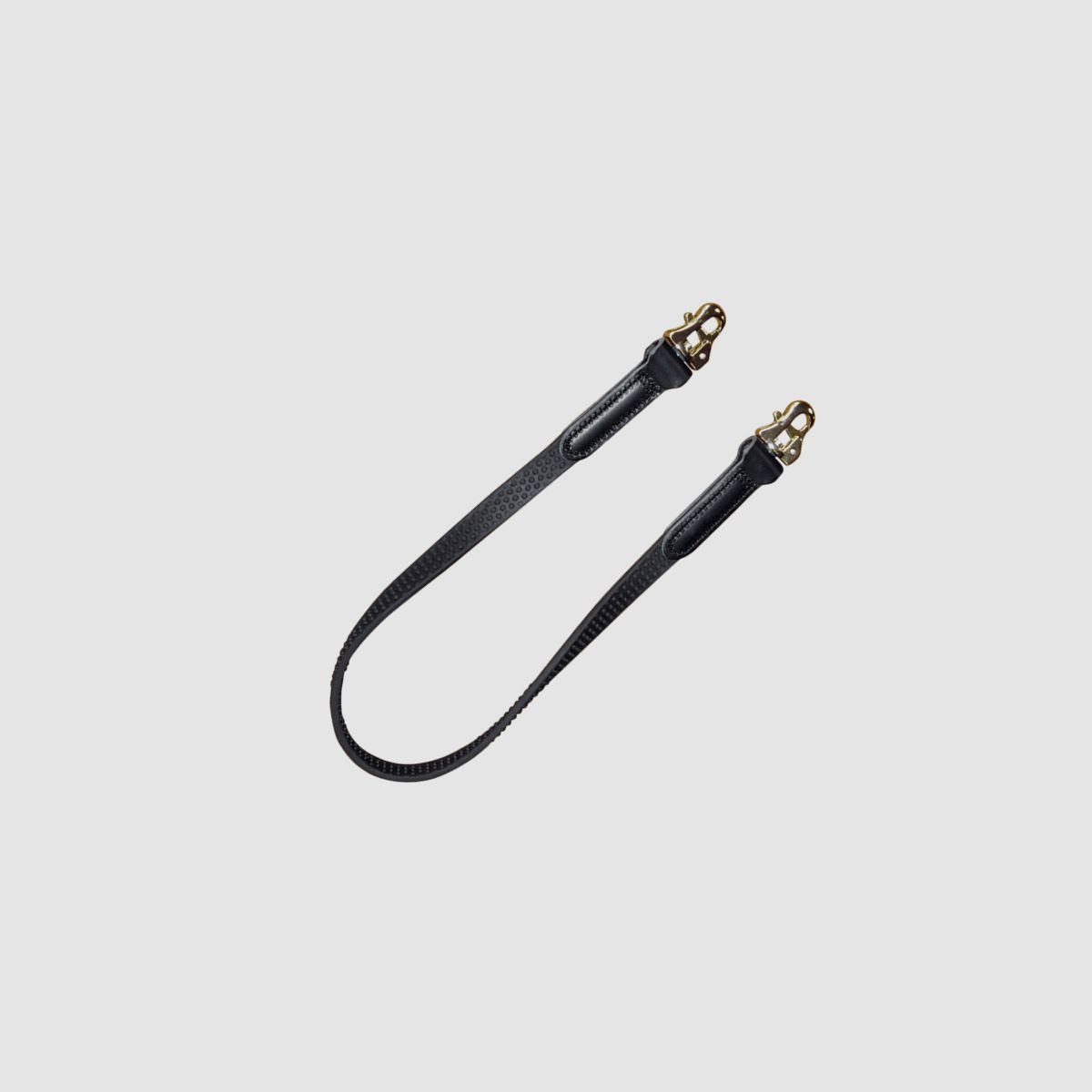 NIGGELOH Koppelstück für Umghängeleine Grip Schwarz