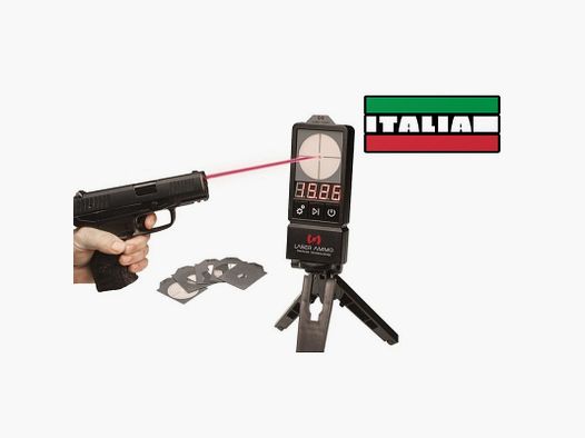 LASER AMMO - LaserPET™ II + cartuccia Italiana SureStrike™ 9mm (9x21) - 780IR