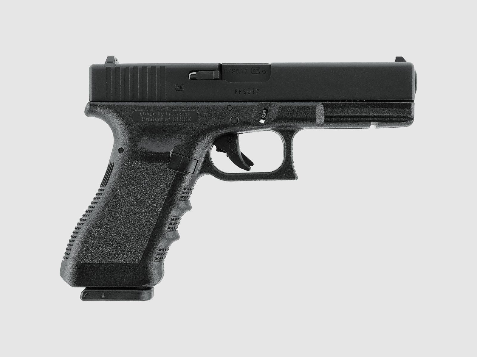 VFC Glock 17 Gen. 3 avec glissière en métal GBB 6mm BB noir