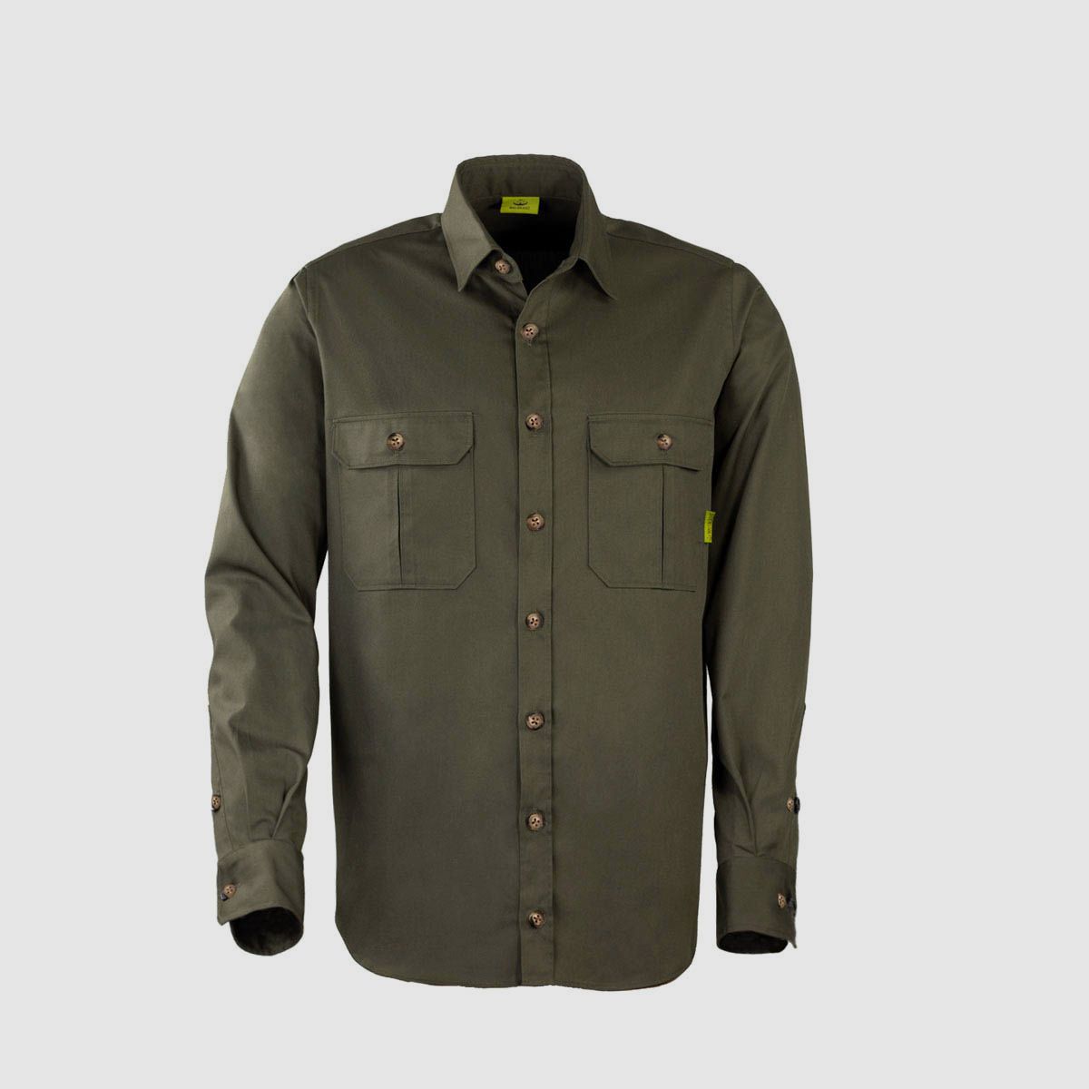 Outdoorhemd "Waldmeister" Oliv
