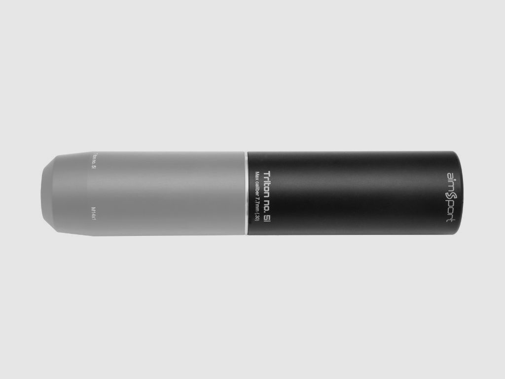 Aimsport Schalldämpfer Triton no. 5i Hunting Performance Regler Vorderseite