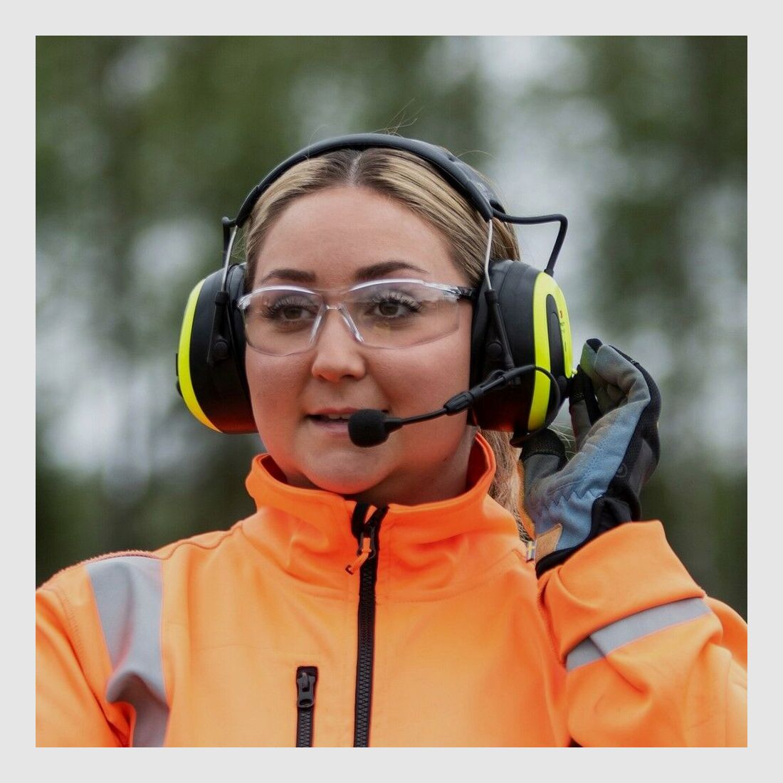 3M Peltor WS Alert X neongrün mit Bluetooth