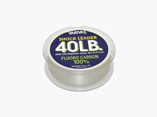 FLUOROCARBONE SHOCK LEADER 30 M