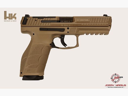 H&K SFP9F OR A1 75th Special Edition 9mm Para FDE