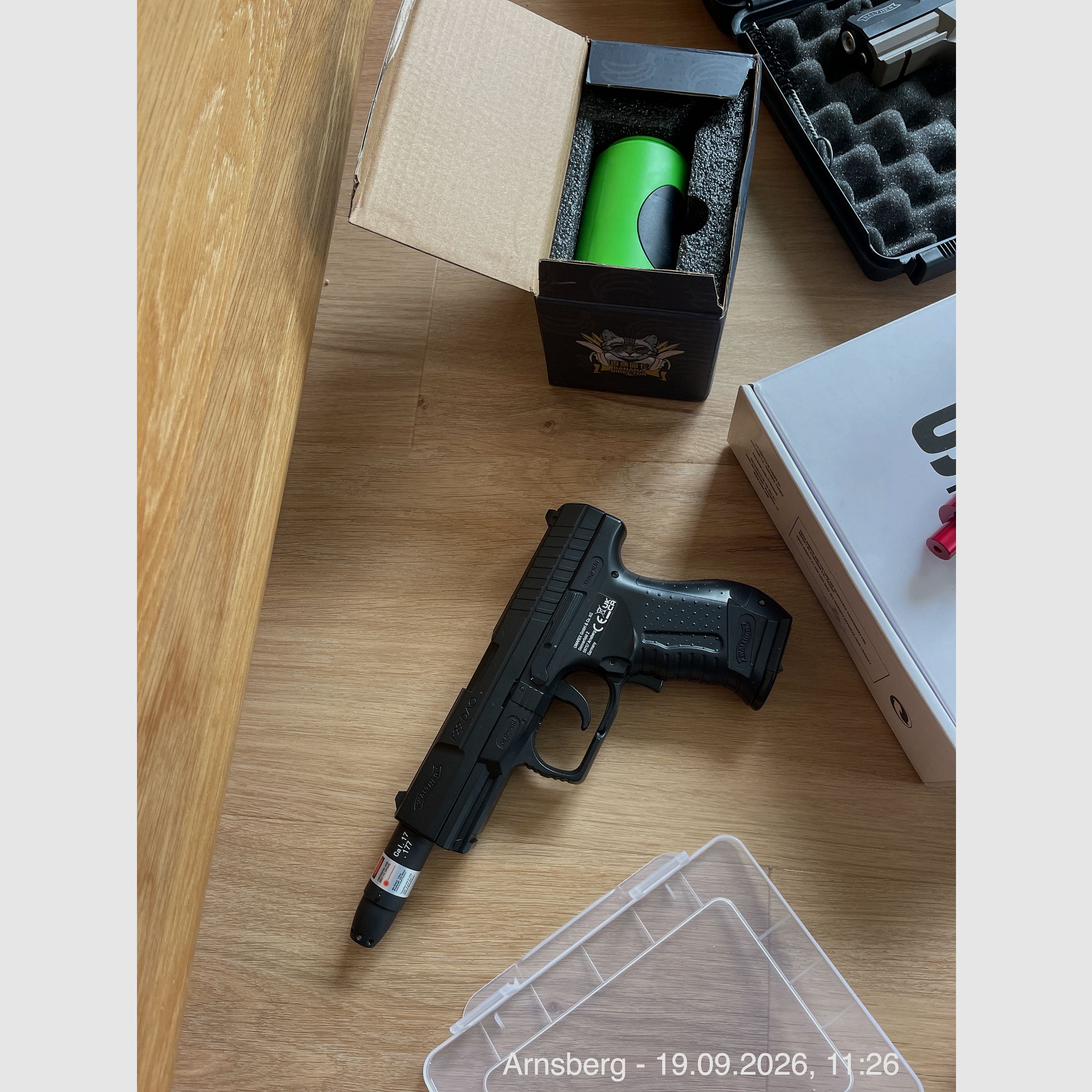 Tiro con láser, Dryfire, Airsoft, Accurizze, Airsoft, AEP, Konvolt, tarea de hobby, modificaciones, imagen 6 de 6