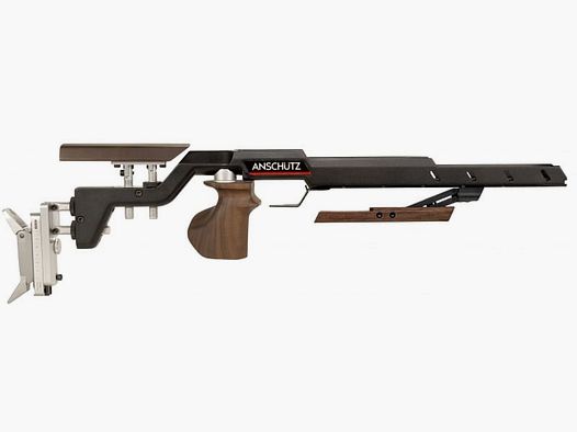 Anschütz Wechselschaft ALU schwarz / nuss für Luftgewehr