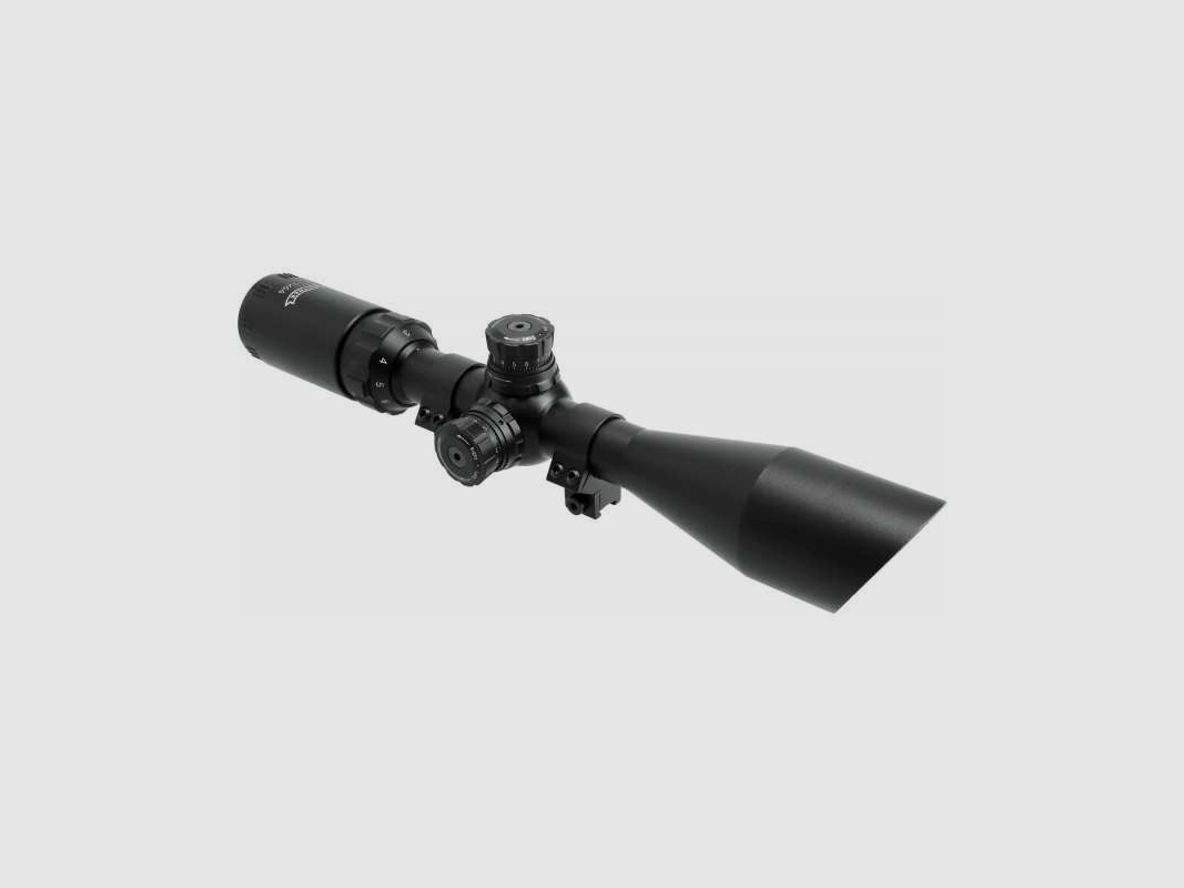 Walther ZF 3-9x44 mit Blendschutz inkl. Montageringen Ø25,4 mm