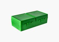 MTM Patronenbox RS-200-10 grün mit Klappdeckel f. 200 Patronen .223 u.w.