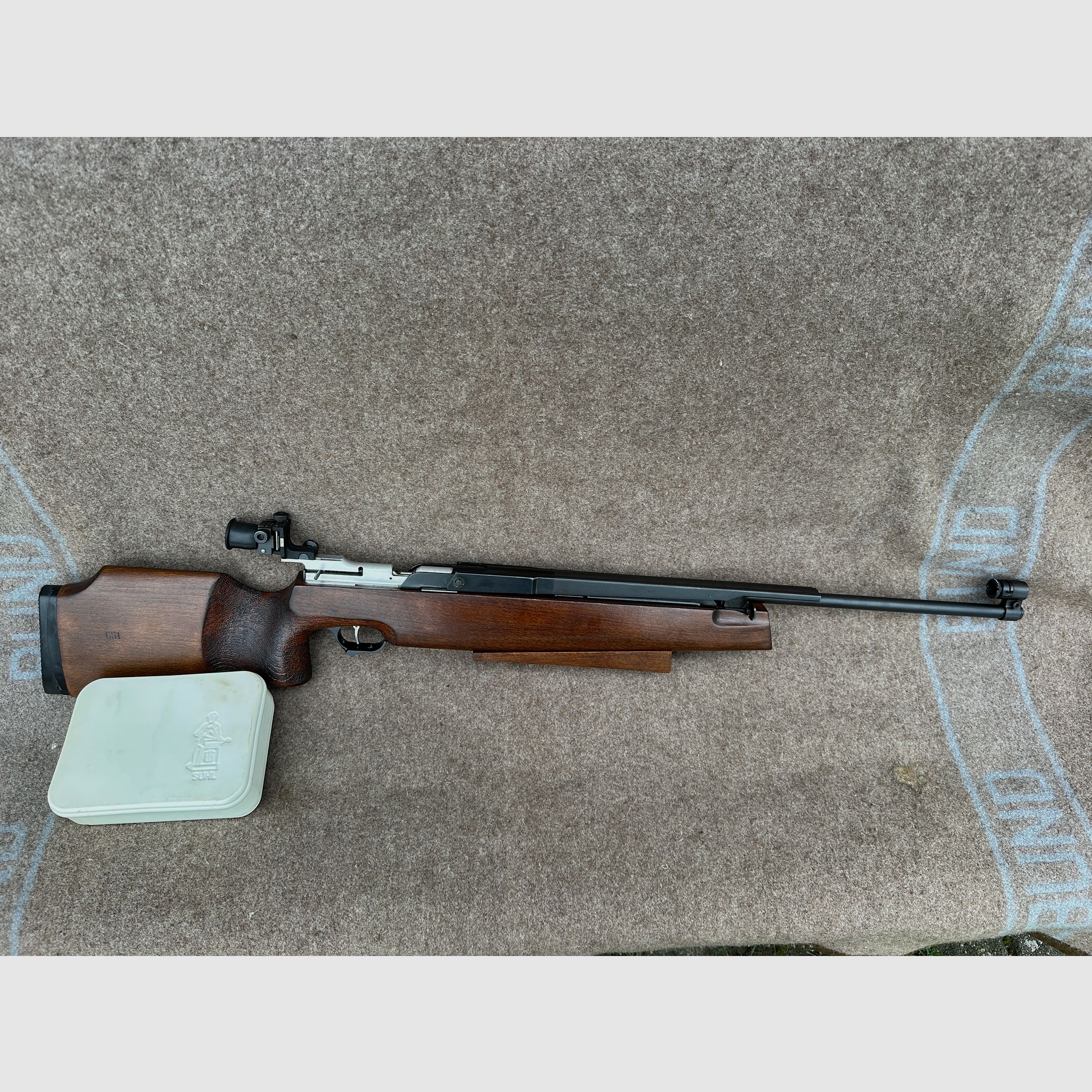 Haenel MLG 550 mit originalem Zubehör extrem selten