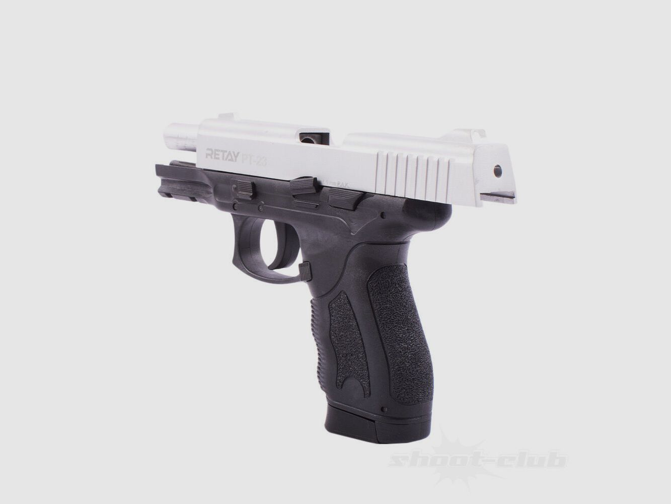 Retay Retay PT-23 9mm P.A.K. nickelfarbenes Cerakote-Finish
