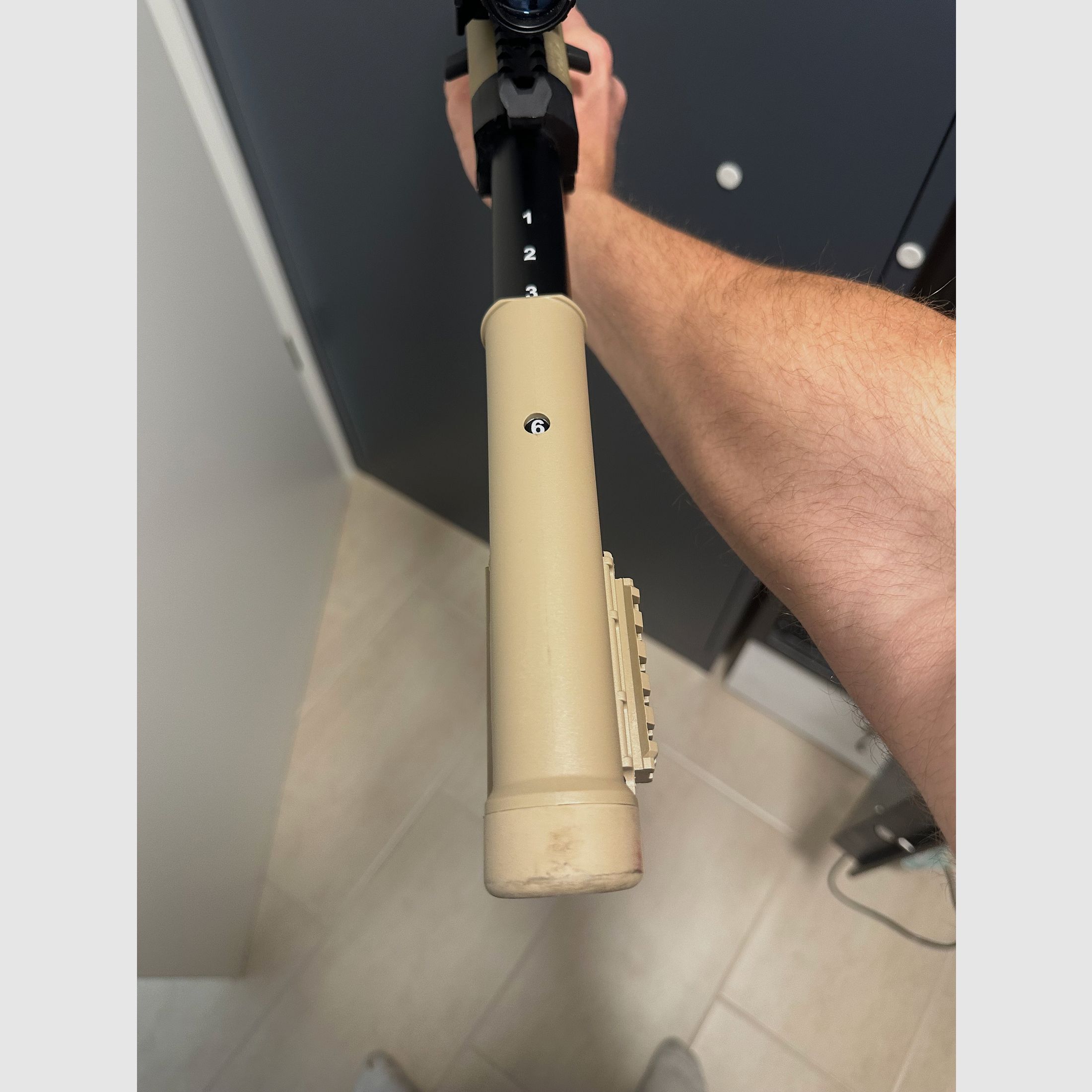 Micro Roni Gen 4x für Glock in FDE mit Schubschaft 