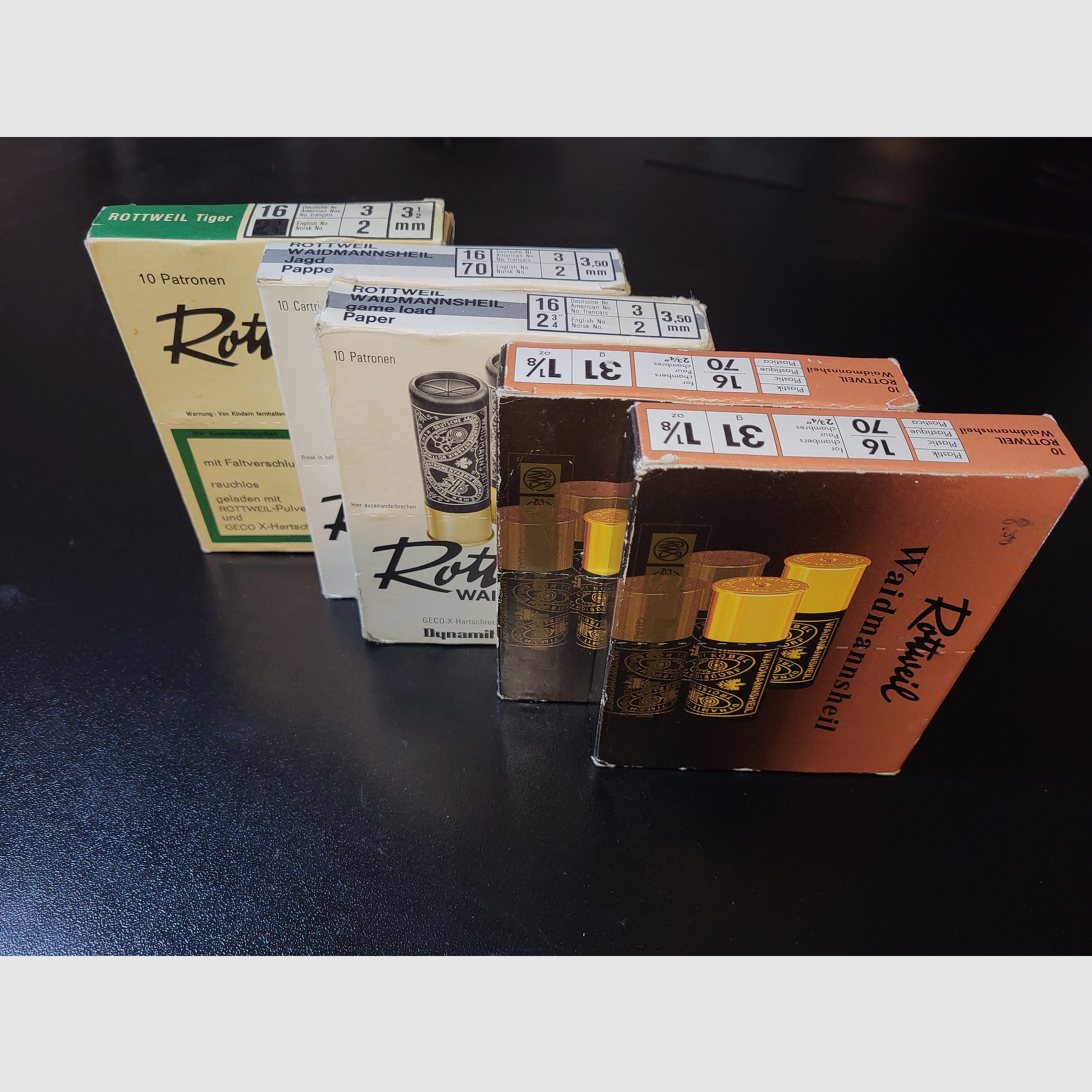 Rottweil Waidmannsheil & Tiger 16/70