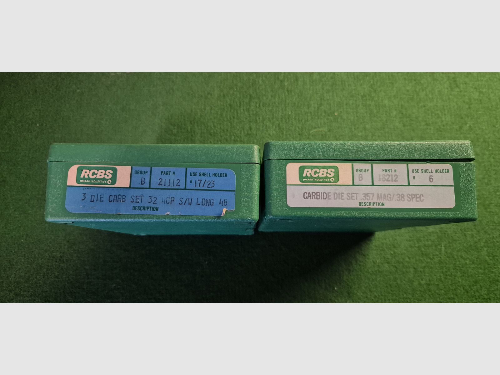 RCBS Ensemble de matrices .357 MAG / .38 SPEC / RCBS Ensemble de matrices 32 HCP S/W LONG 48