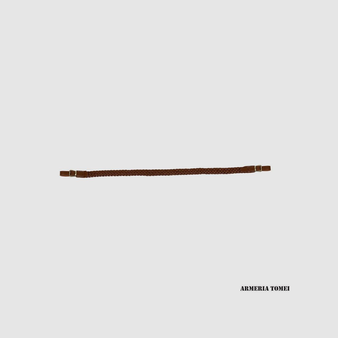 RADAR – LEATHER BELT WITH 7-STRAND BRAID