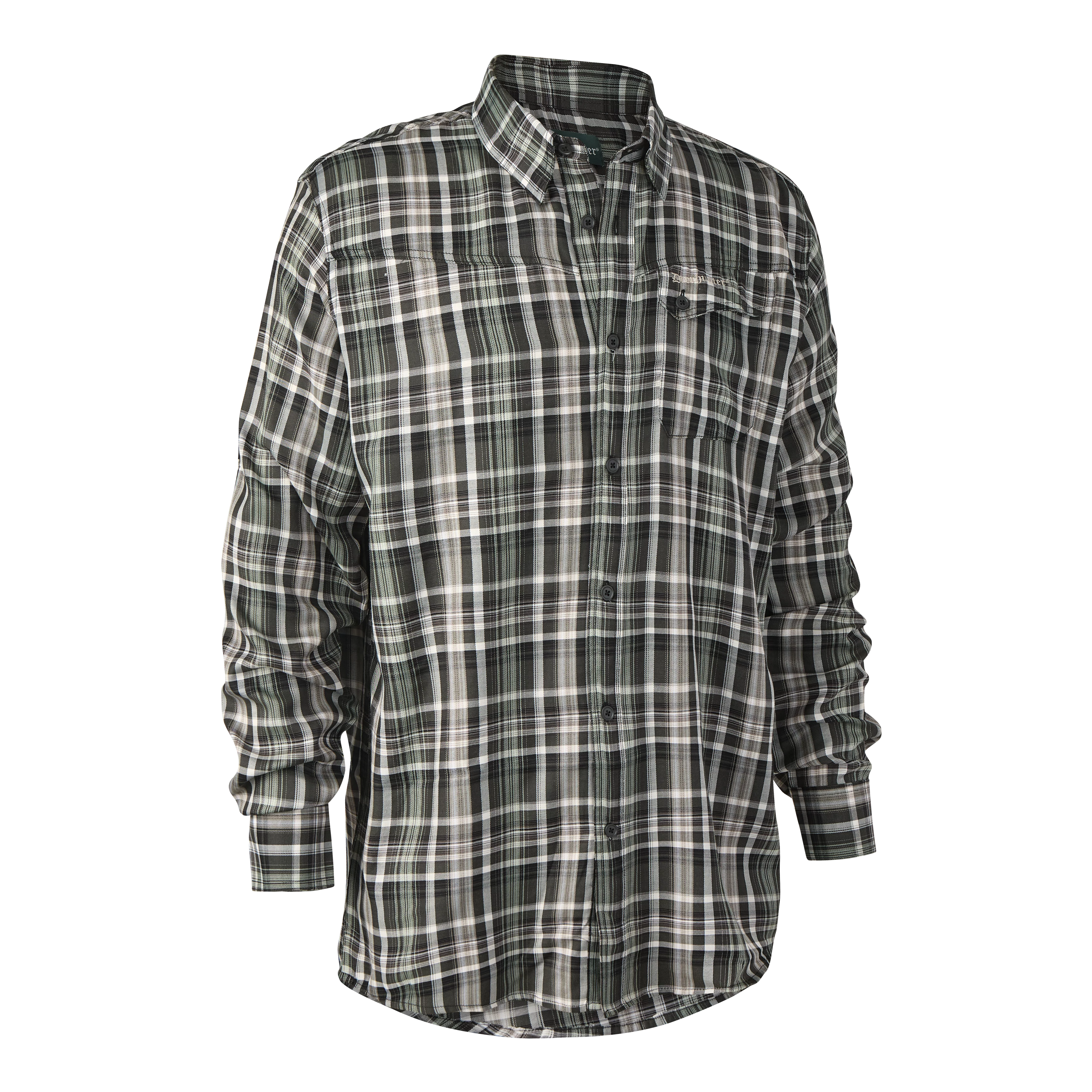 Chemise Mateo - à carreaux verts, image 4 sur 5