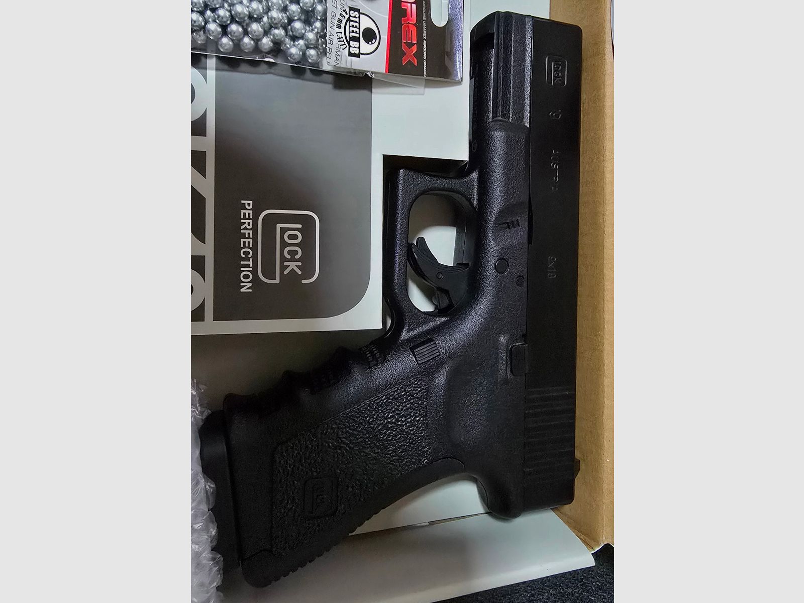 Glock 19 4,5 mm CO2 billes en acier