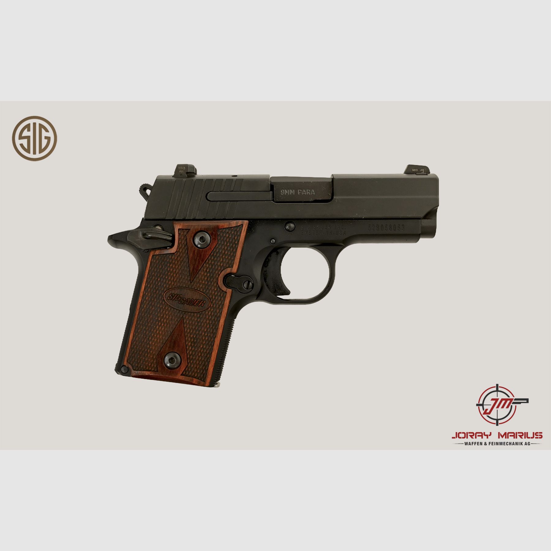 SIG Sauer P938 Rosewood 9mm Para, immagine 1 di 2